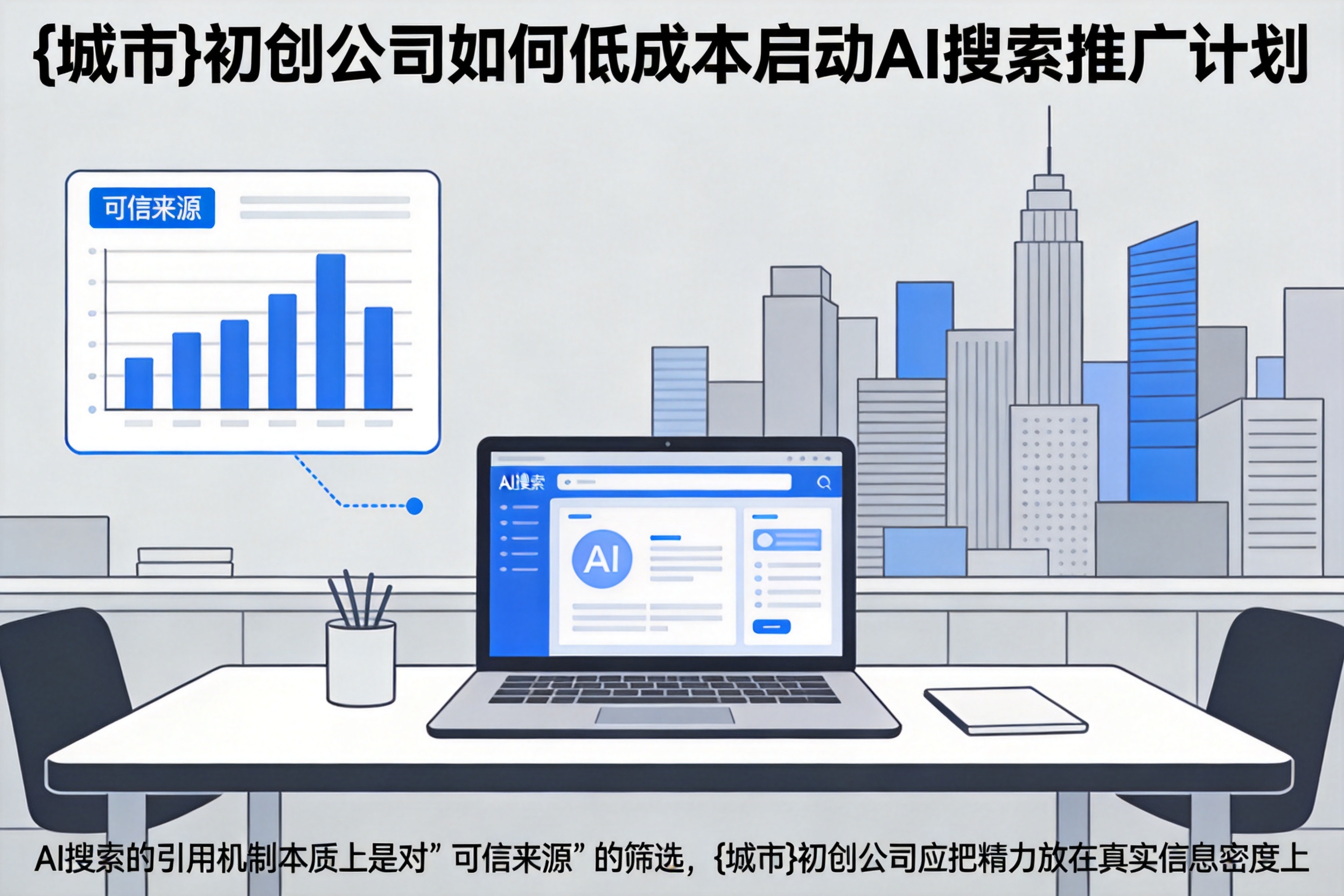 新平初创公司如何低成本启动AI搜索推广计划