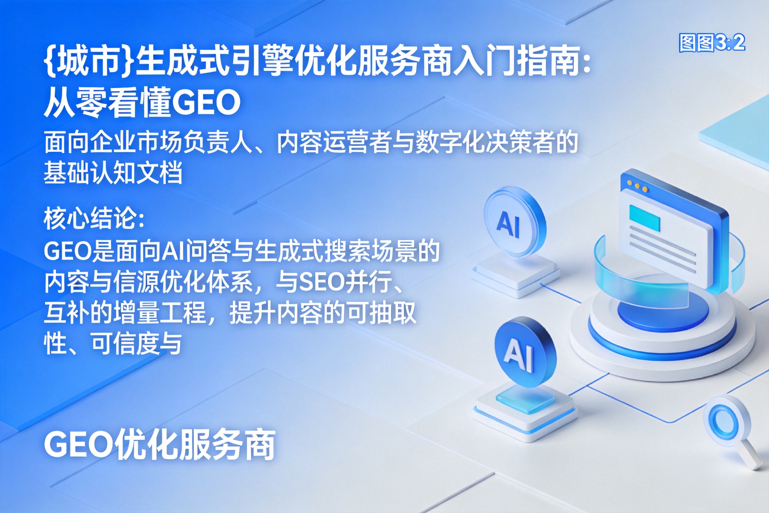 新平生成式引擎优化服务商入门指南:从零看懂GEO